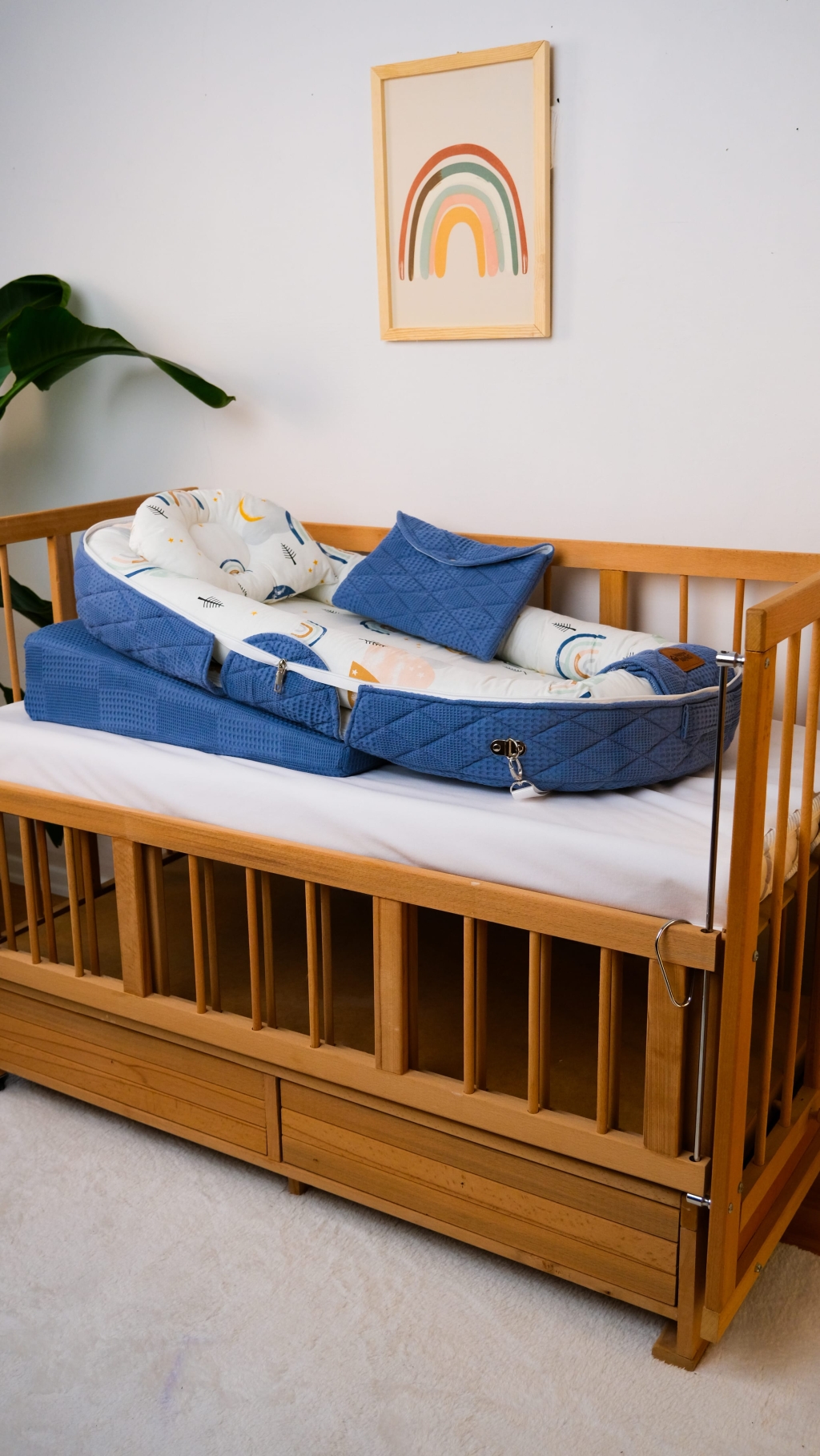 Blueberry Bebek Reflü Yatağı