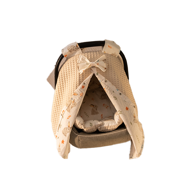 Bunny Sleepy Puset Örtüsü ve Minder