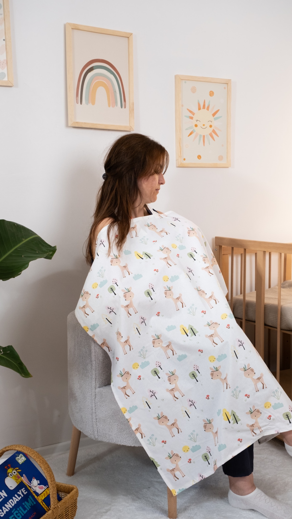 ForestWhispers Emzirme Örtüsü