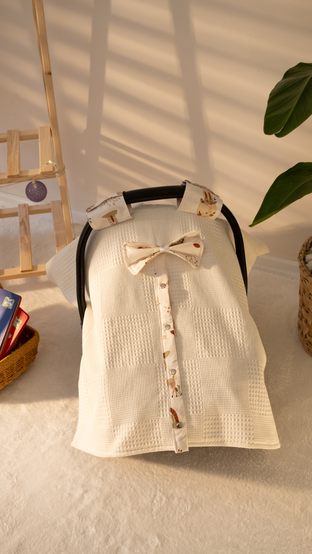 Little Deer Puset Örtüsü ve Minder