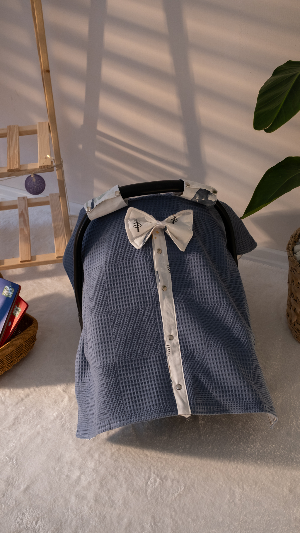 Little Skies Puset Örtüsü ve Minder