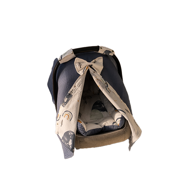 Little Skies Puset Örtüsü ve Minder