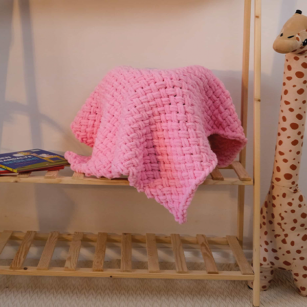 Princess Örgülü Bebek Battaniyesi