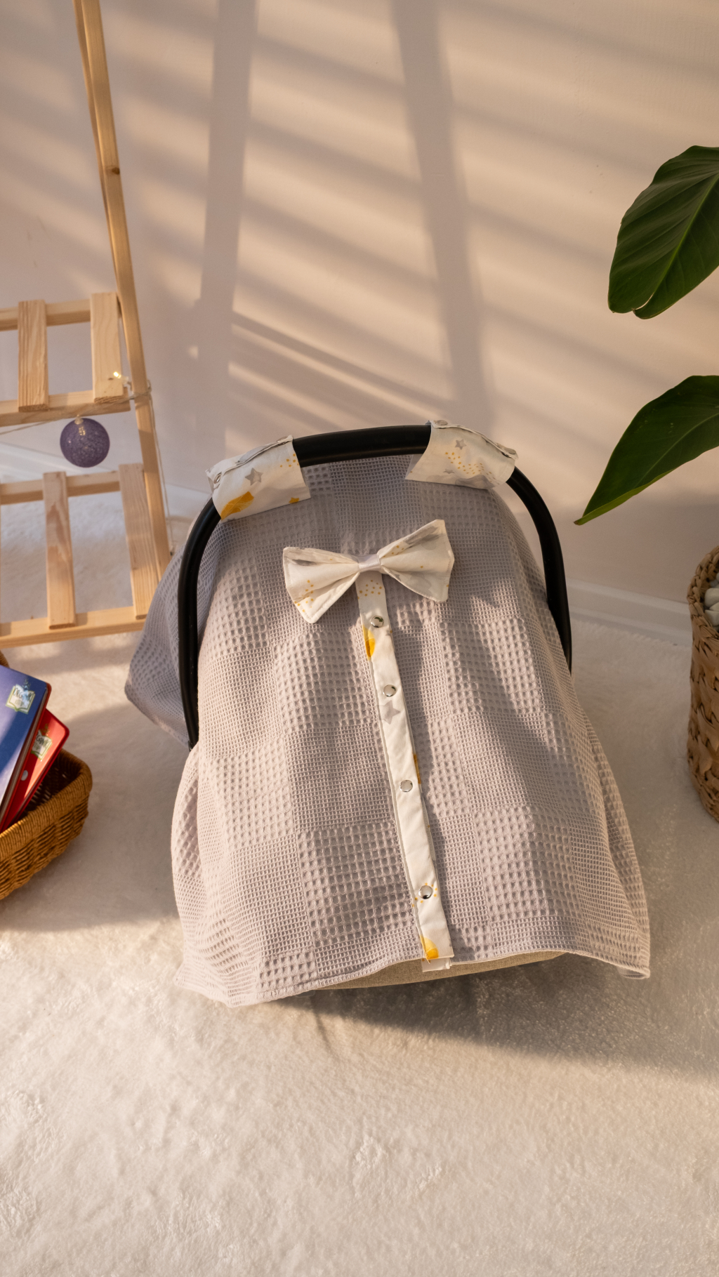 Sky Whispers Puset Örtüsü ve Minder