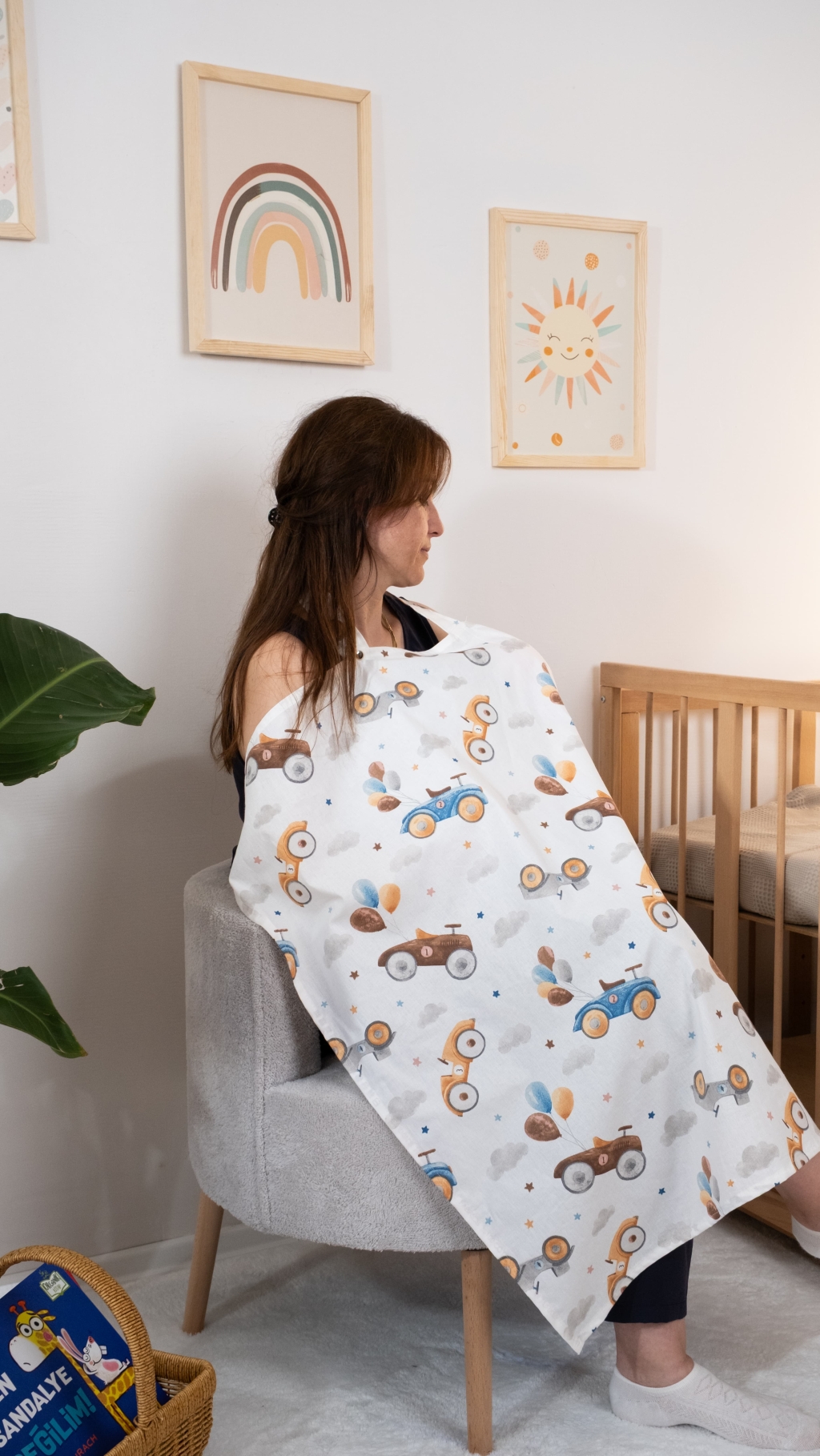 Sleepy Voyage Emzirme Örtüsü