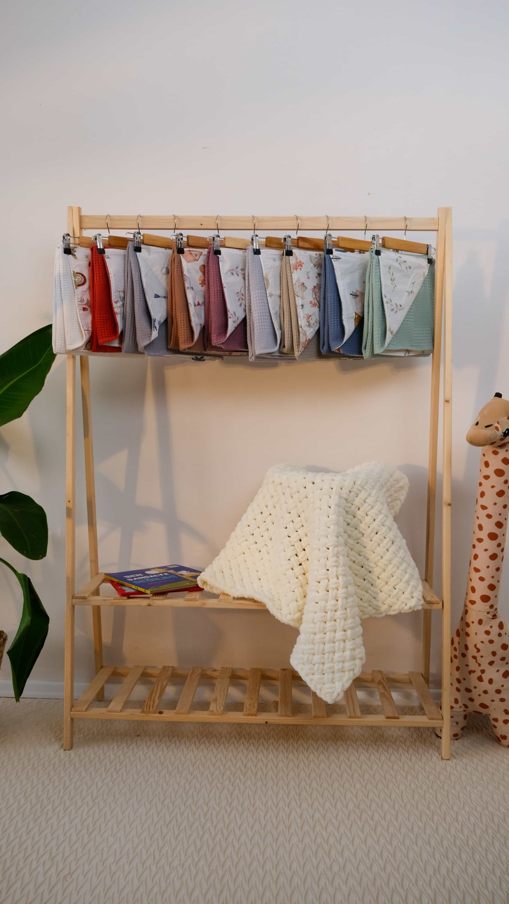 Snow Örgülü Bebek Battaniyesi