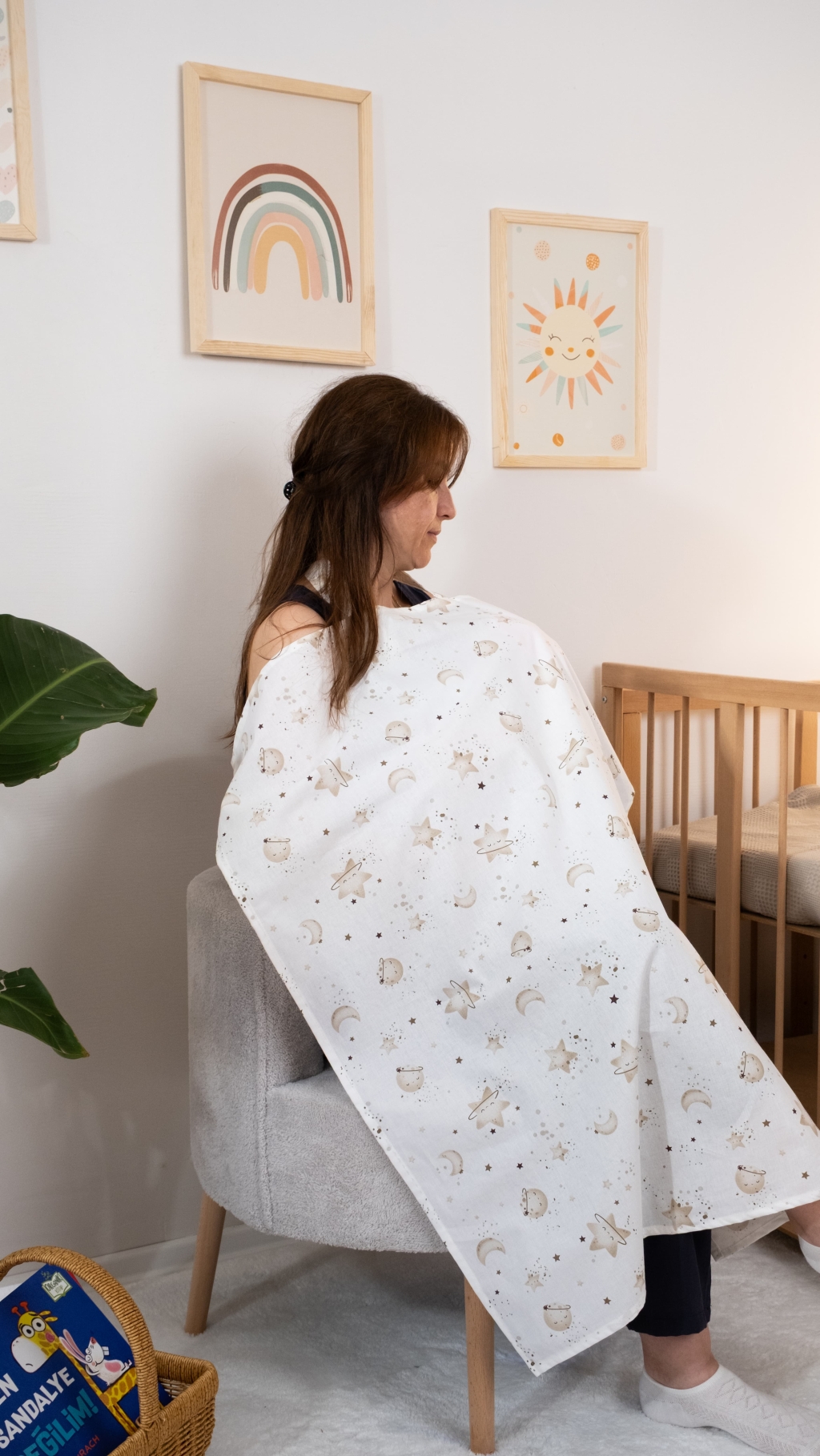 StarryNest Emzirme Örtüsü